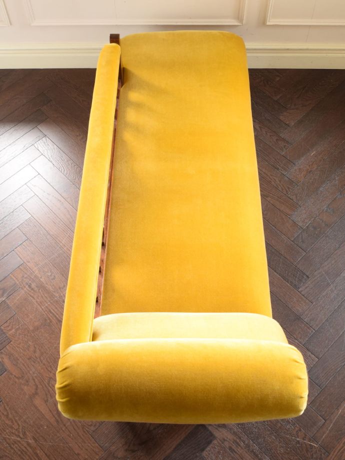 アンティークソファの座面