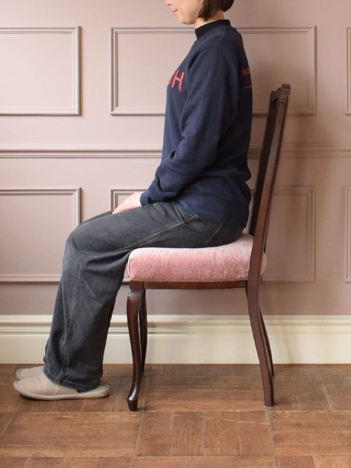 サロンチェアの掛け心地