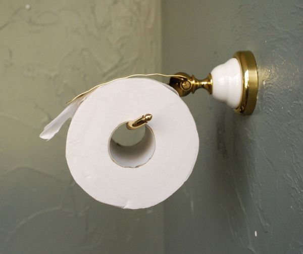 ペーパーホルダーの側面