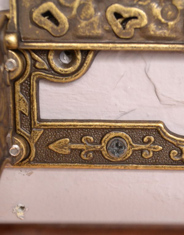 真鍮製クラシカルなペーパーホルダー （アンティーク色）(sa-239)｜DIY