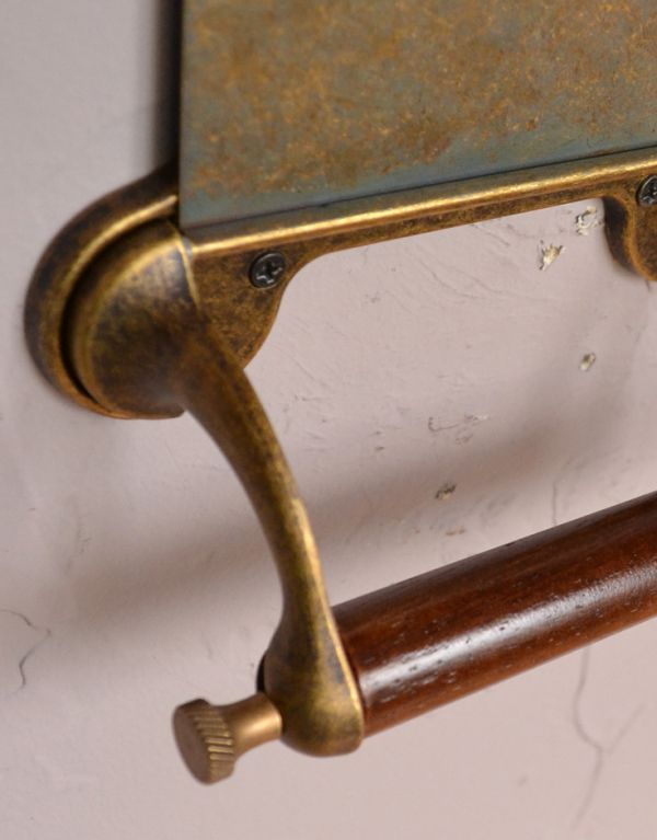 ペーパーホルダーの留め方