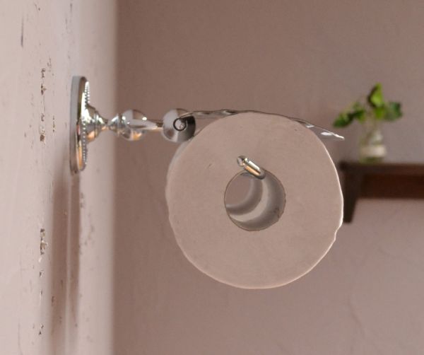 ペーパーホルダーの側面