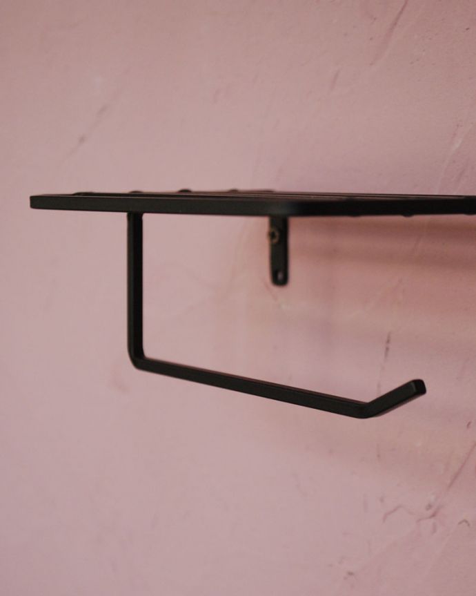 タオルホルダーとしても使えます。