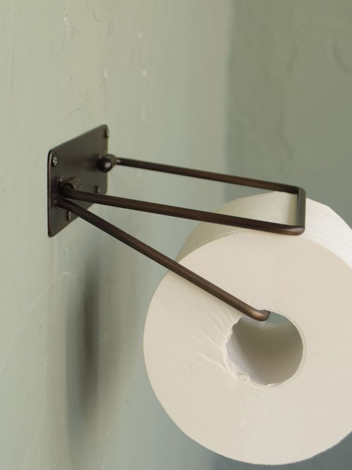 ペーパーホルダーの側面