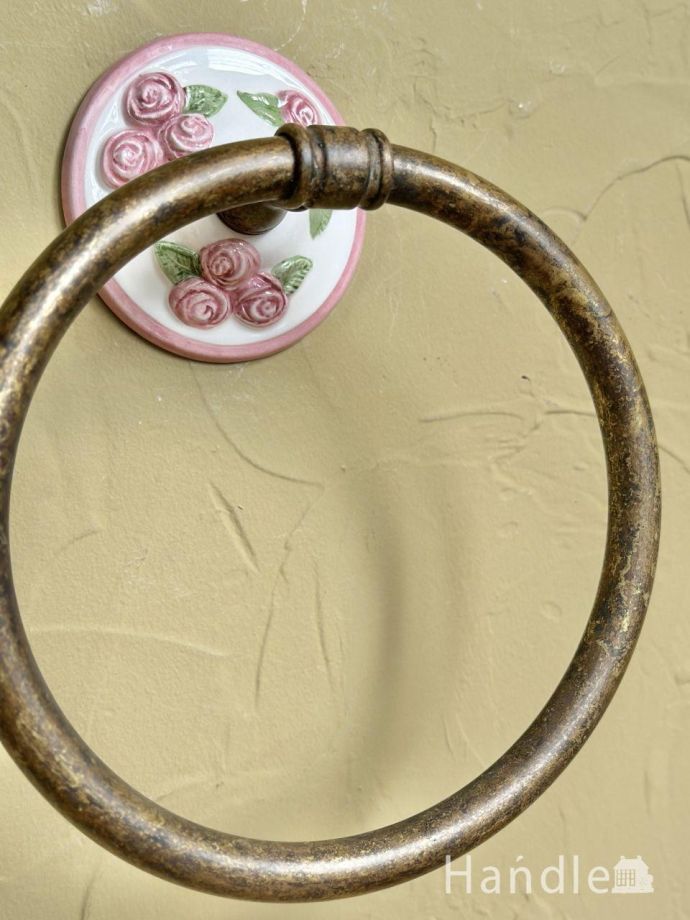 おしゃれなタオルハンガー