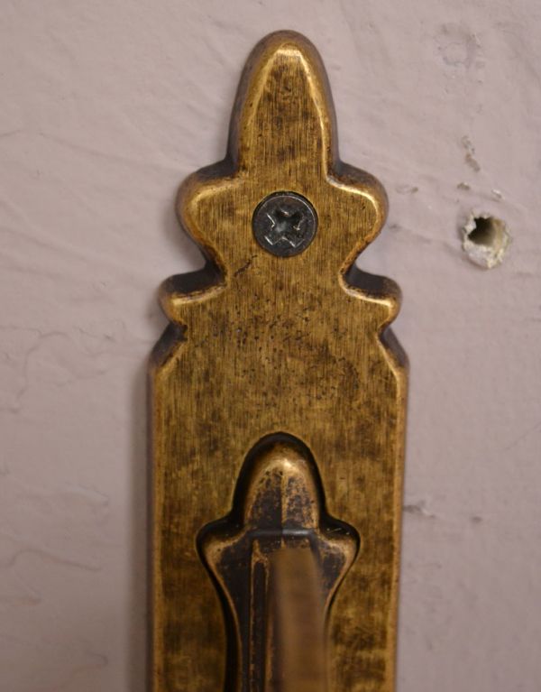 洗面・トイレ　住宅用パーツ　クラシックシリーズ真鍮製タオルリング（アンティーク色）。ビスを2箇所留めてお使い下さい。(sa-424)