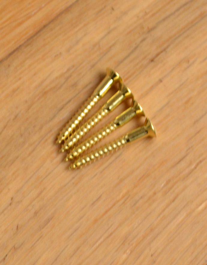 洗面・トイレ　住宅用パーツ　お洒落なサニタリーアイテム、真鍮製ダブルタオルバー（ゴールド）。ビスもセットでお届けします。(sa-632)