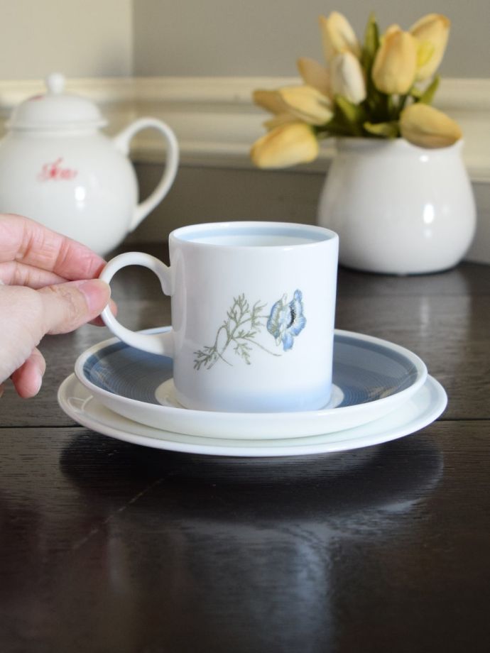 スージークーパーのカップ＆ソーサー(トリオ)