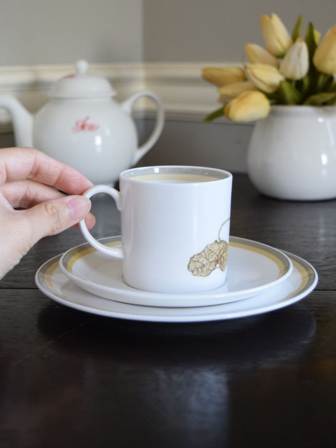 スージークーパーのカップ&ソーサー(トリオ)