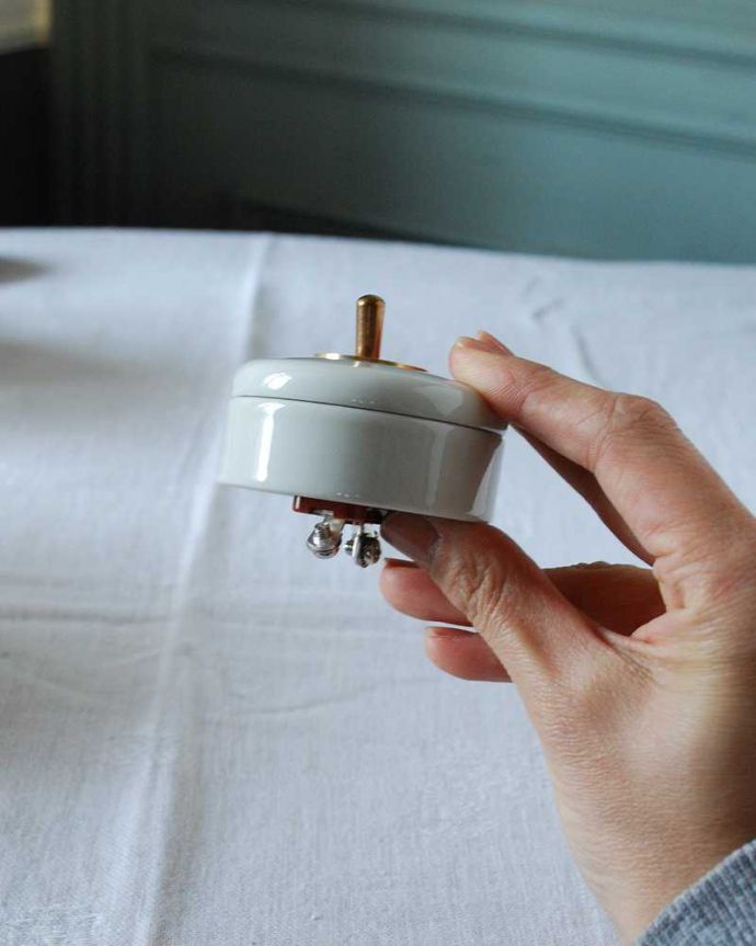 おしゃれなトグルタイプのスイッチ