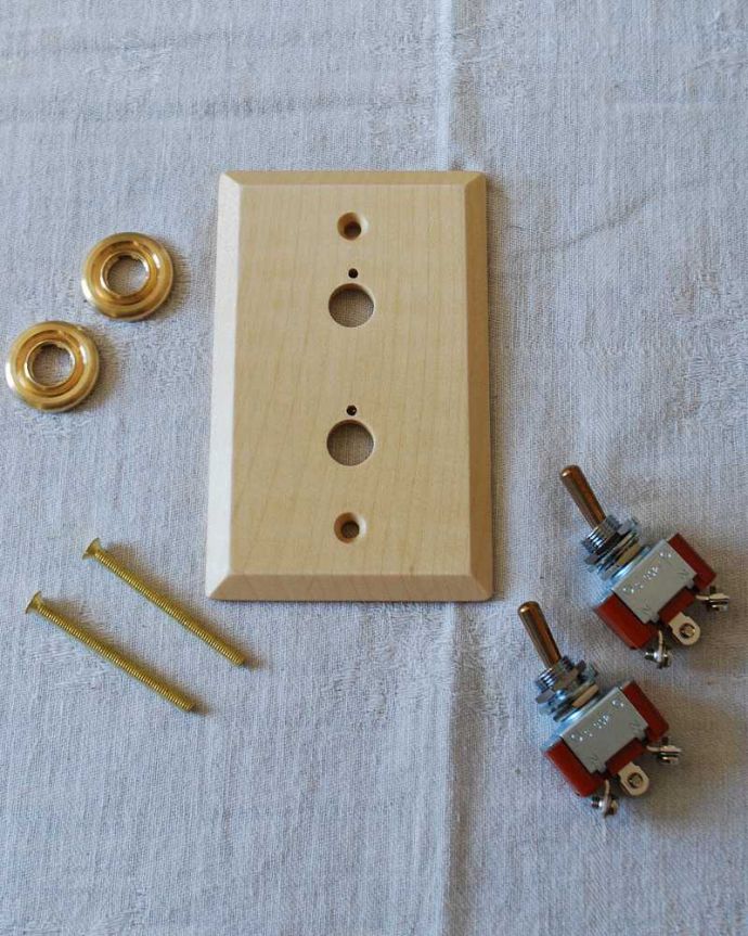 木製のスイッチ