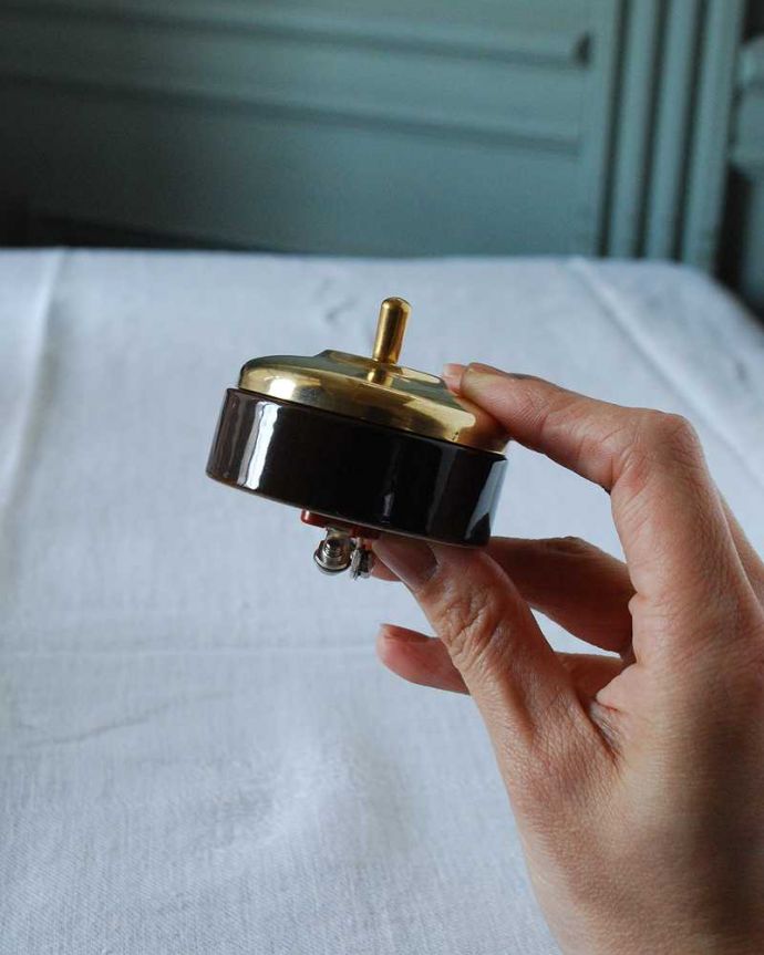 おしゃれなトグルタイプのスイッチ