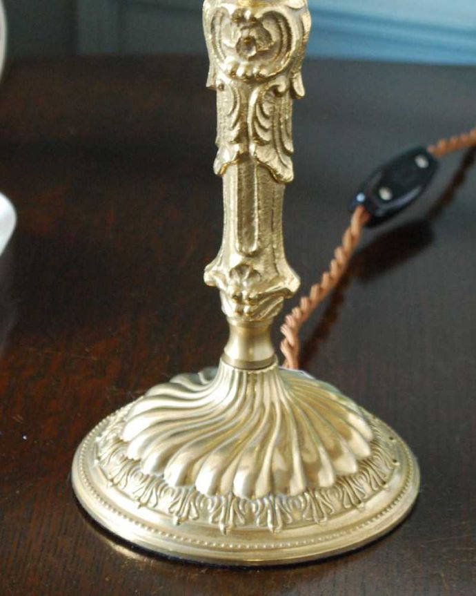 Handleオリジナル　照明・ライティング　Handleのオリジナル真鍮テーブルランプ(E17･丸球付き)。。(TL-0046)