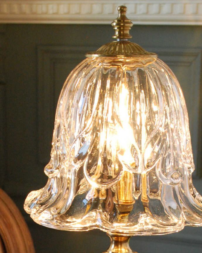 Handleオリジナル　照明・ライティング　Handleのオリジナル真鍮テーブルランプ(E17･丸球付き)。。(TL-0048)