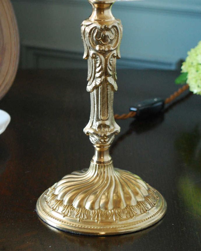 Handleオリジナル　照明・ライティング　Handleのオリジナル真鍮テーブルランプ(E17･丸球付き)。。(TL-0048)