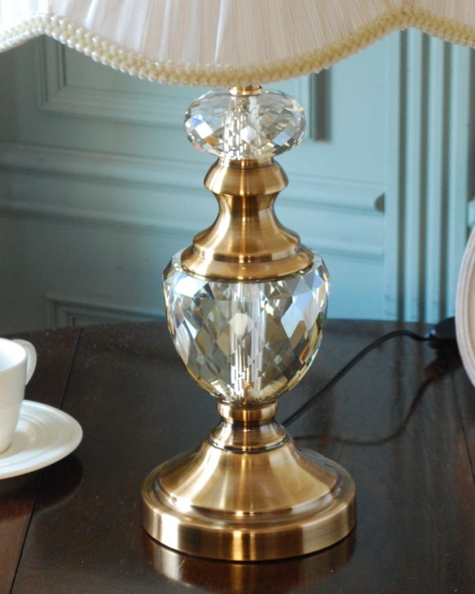 テーブルランプの装飾