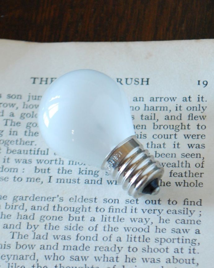 テーブルランプの電球