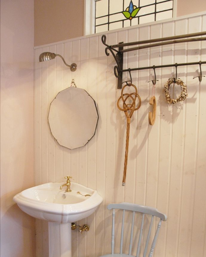 板壁・モール お部屋づくりの材料(建材) Handleオリジナル板壁キット。洗面所やトイレにもオススメ無垢材を使っているので、吸湿性もよく、サニタリーにもピッタリ。(TOK-A)