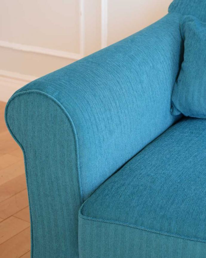 オシャレなソファのアーム