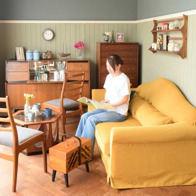 ずっと使えるソファ