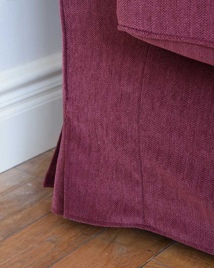 オシャレなソファの足元