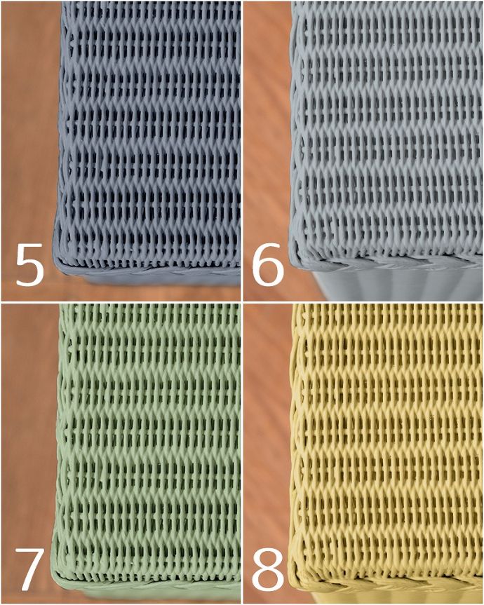 Handleオリジナル アンティーク風 ロイドルームのランドリーボックス、8色から選べるHandleオリジナルのロイドルーム。5.ドリーマーズティー (Dreamer's tea)6.ベビーブルー (Baby blue)7.ハーブティー (Herb tea)8.バター&シュガー (Butter&Suger)。(hol-08)