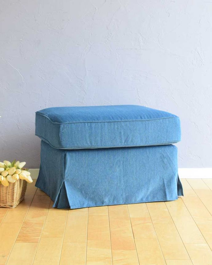 アンティーク風の椅子 アンティーク風 お家の洗濯機で洗えるスツール、6色から選べるHandleオリジナルスツール 4.ポンパドゥール。(hos-202)