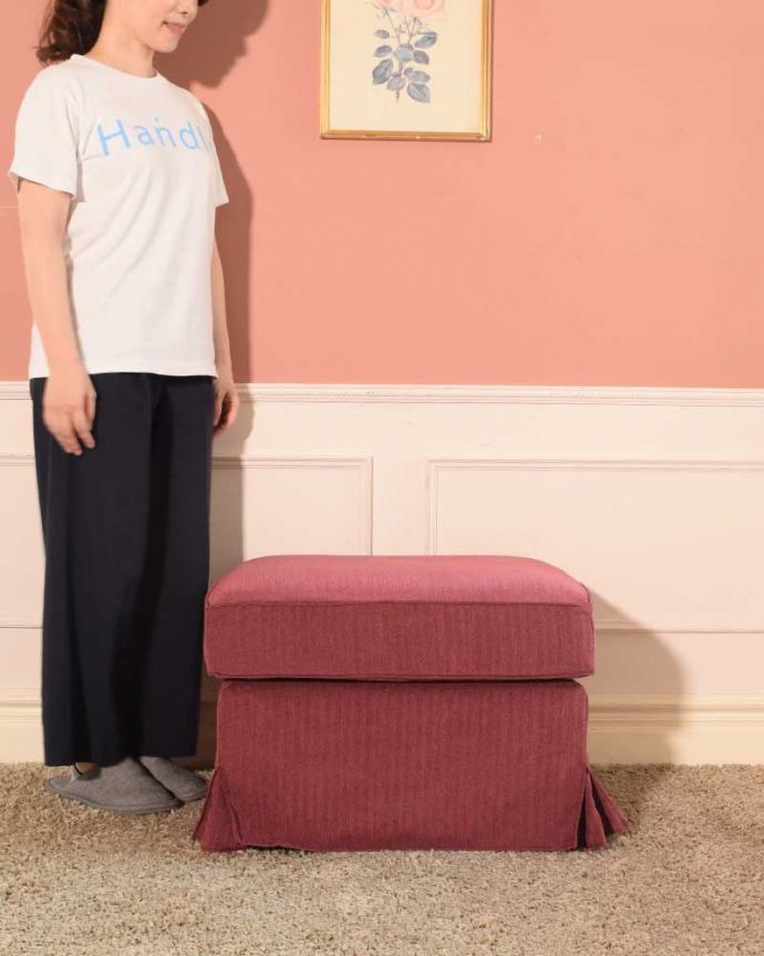 アンティーク風の椅子 アンティーク風 お家の洗濯機で洗えるスツール、6色から選べるHandleオリジナルスツール 女性らしいデザインが魅力の「Marie」Handleオリジナルソファ「Marie」と合わせてお揃いで使うこともできる、Handleのスツールです。(hos-202)