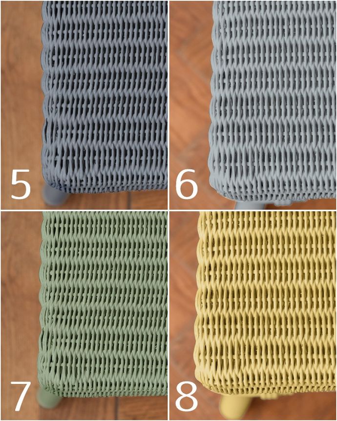 Handleオリジナル アンティーク風 ロイドルームの椅子、8色から選べるHandleオリジナルのロイドルームスツール。5.ドリーマーズティー (Dreamer's tea)6.ベビーブルー (Baby blue)7.ハーブティー (Herb tea)8.バター&シュガー (Butter&Suger)。(hol-05)