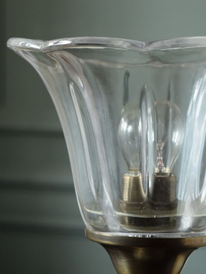 優雅なガラスのシェード