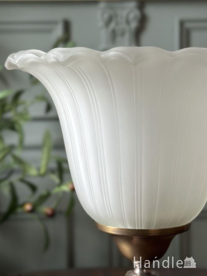 優雅なガラスのシェード