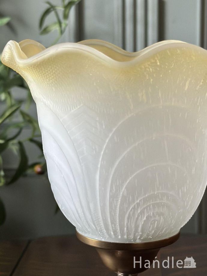 優雅なガラスのシェード