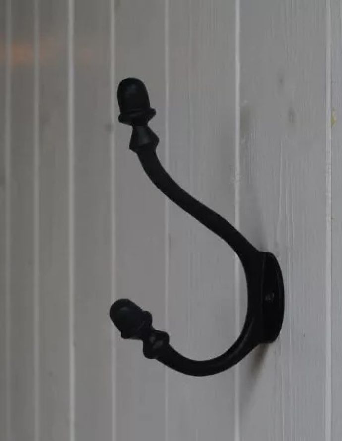 アンティーク調に仕上げたフック