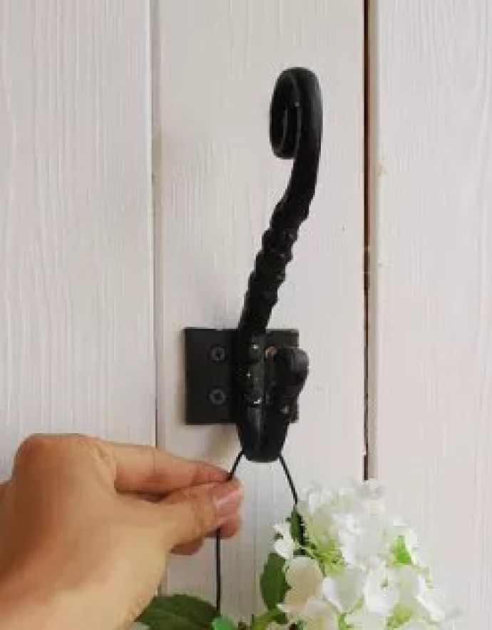 おしゃれなアイアンフック