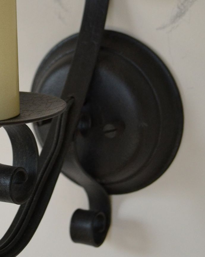 アンティーク風のウォールライト