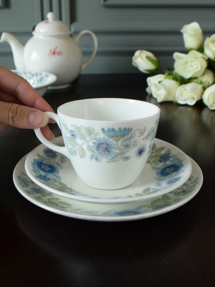 ウェッジウッドのカップ&ソーサー(トリオ)