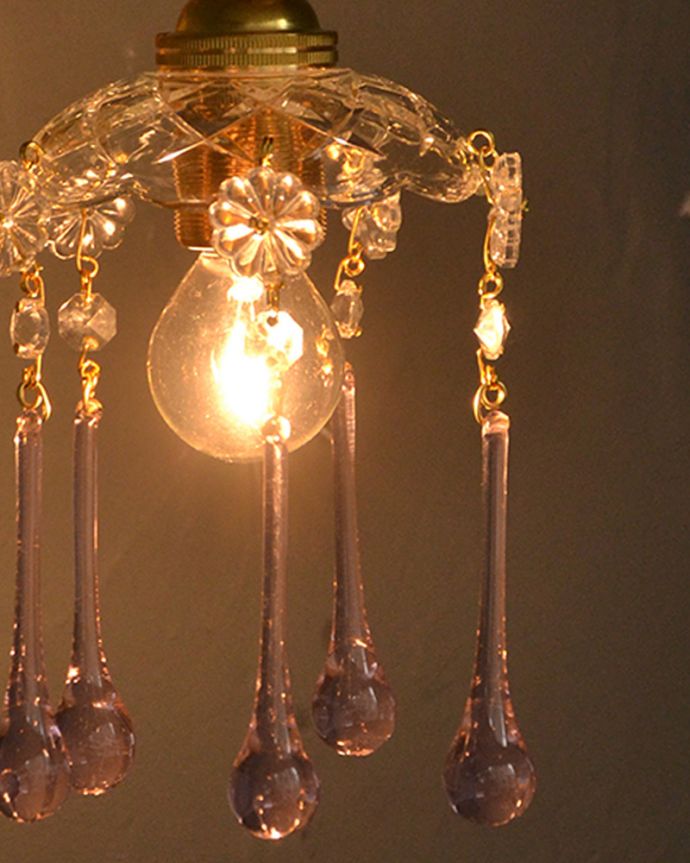 Handleオリジナル　照明・ライティング　Handleオリジナルガラス皿のウォールシャンデリアD（アンティーク色・丸球付・ギャラリーなし）。LEDも使えます口金は日本球仕様のE17型、100Wまで対応しています。(wr-093a-o)