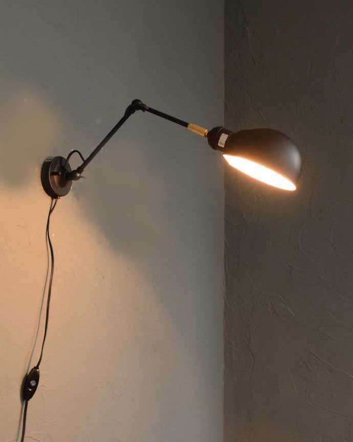 壁付けブラケット　照明・ライティング　壁からオシャレにお部屋を照らす、スッキリとカッコいいウォールブラケット。壁に取り付けるオシャレなライト北欧スタイルのオシャレなデザインの壁付けブラケット。(wr-116)