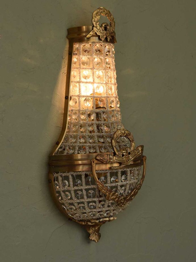 アンティーク風のおしゃれな壁付け照明