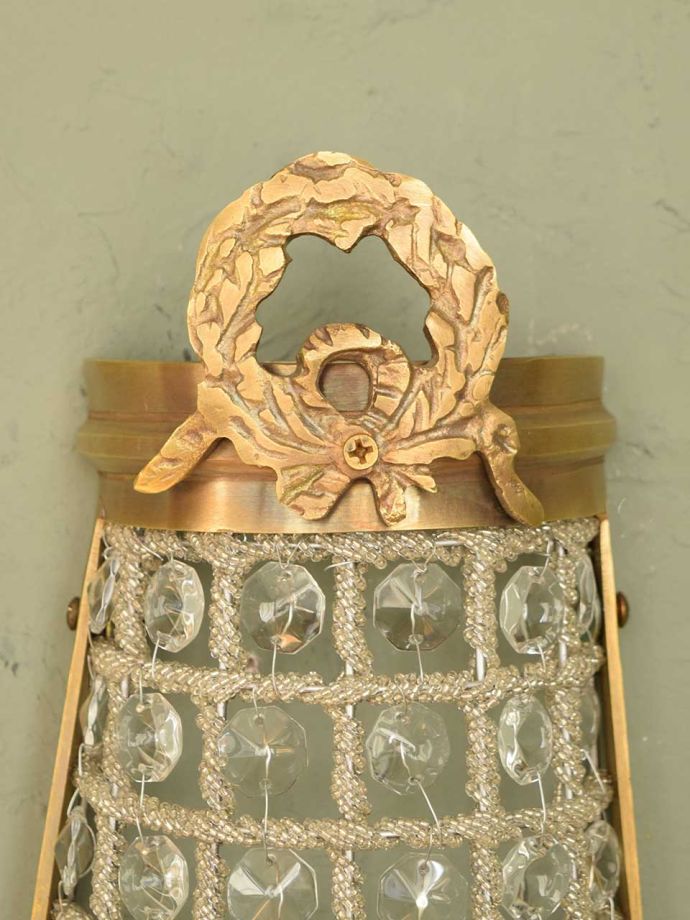 ウォールシャンデリアの装飾