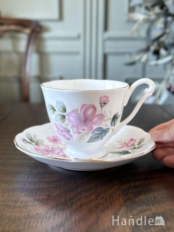 アンティークのカップ&ソーサー