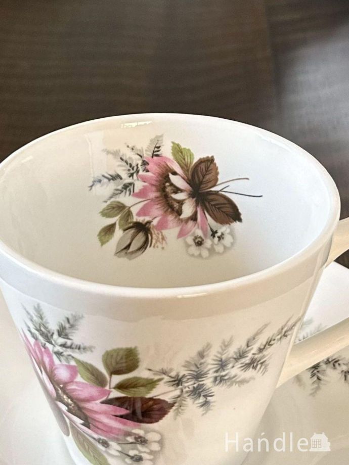 アンティークのカップ&ソーサー