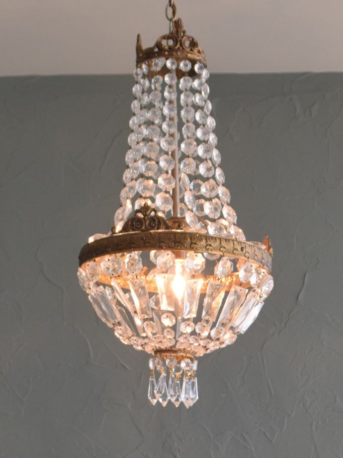 アンティークのシャンデリア