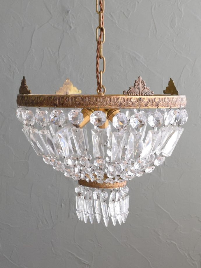 アンティークのシャンデリア