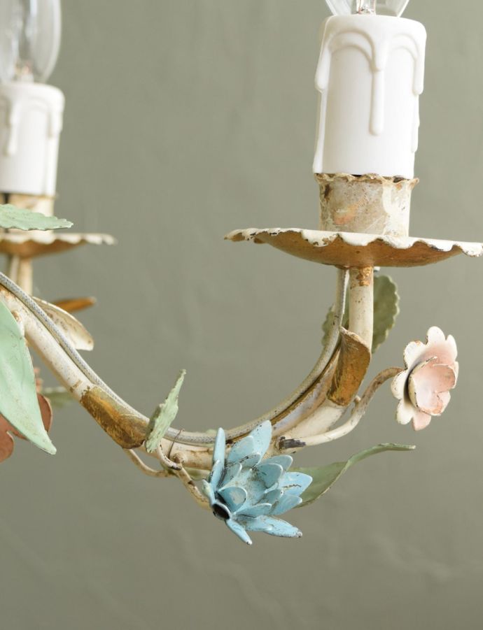 お花のシャンデリア