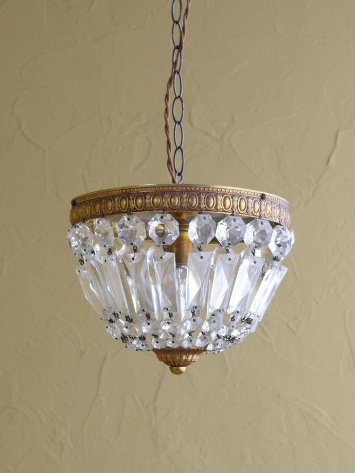 アンティークのシャンデリア