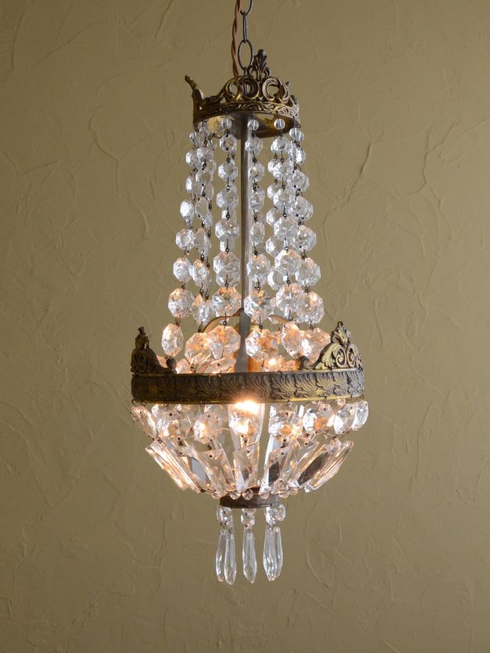 アンティークのシャンデリア