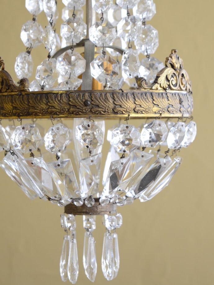 オーバーホウルしたシャンデリア