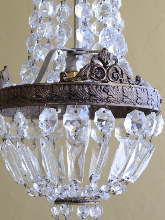 オーバーホウルしたシャンデリア