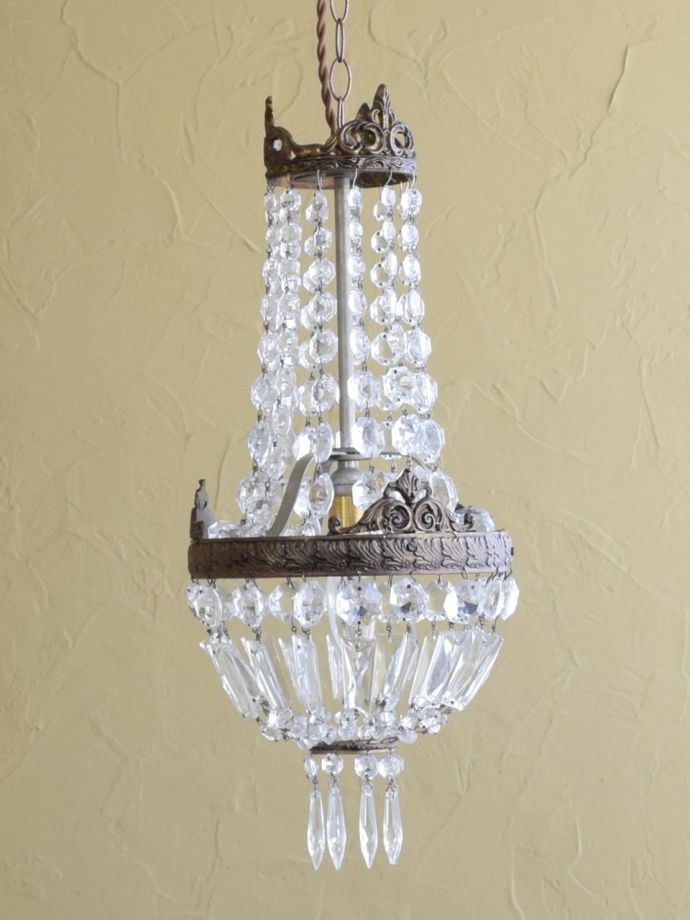 アンティークのシャンデリア